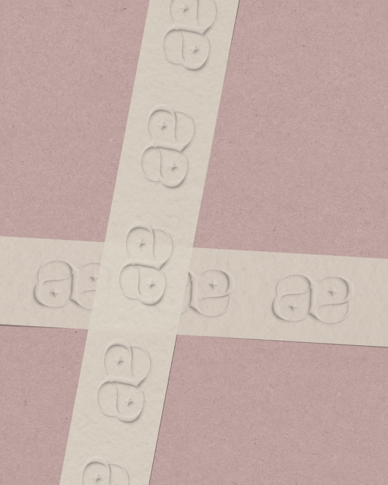 monogram for a yoga studio