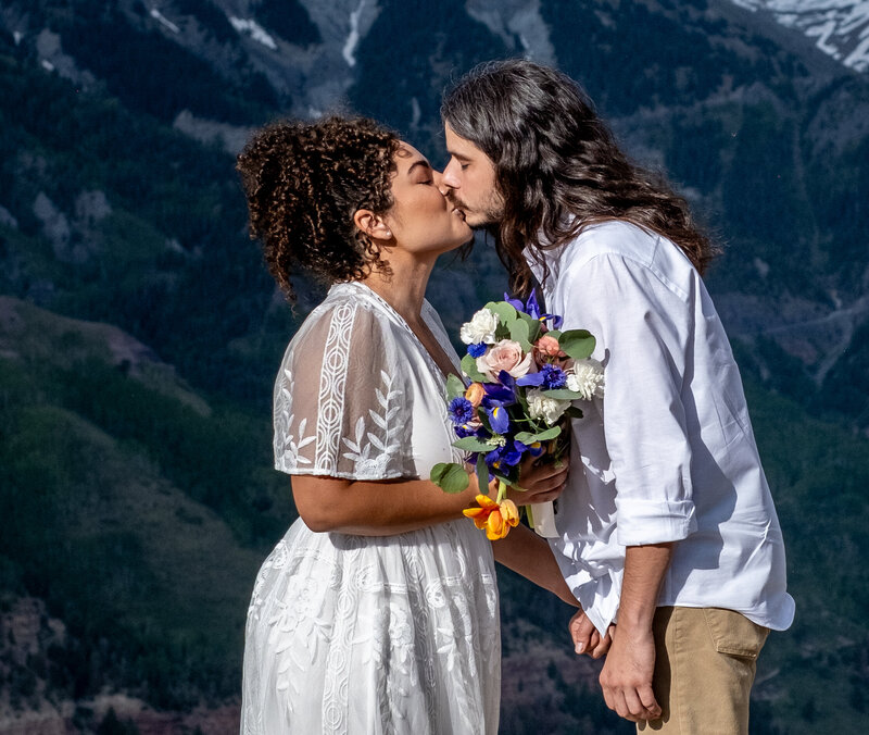 Summer elopement in Telluride