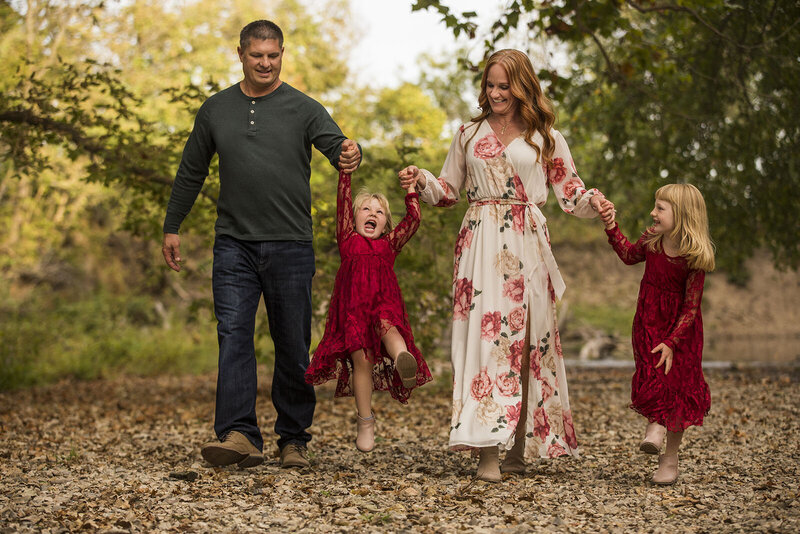 Fun family pictures by Little Leapling Photography