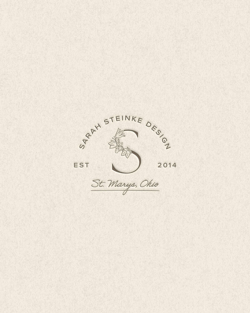 modern logo design with a clean, luxuring and calming coastal inspiration