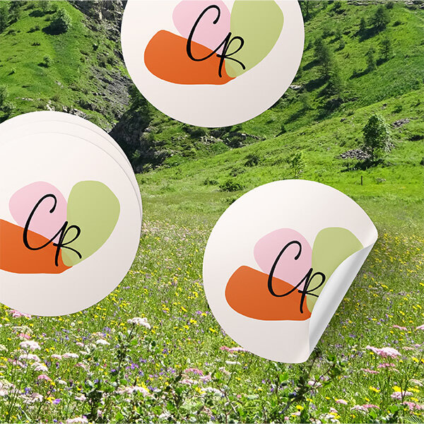 Identité visuelle Claire Resonance réalisés par Sagittae Design