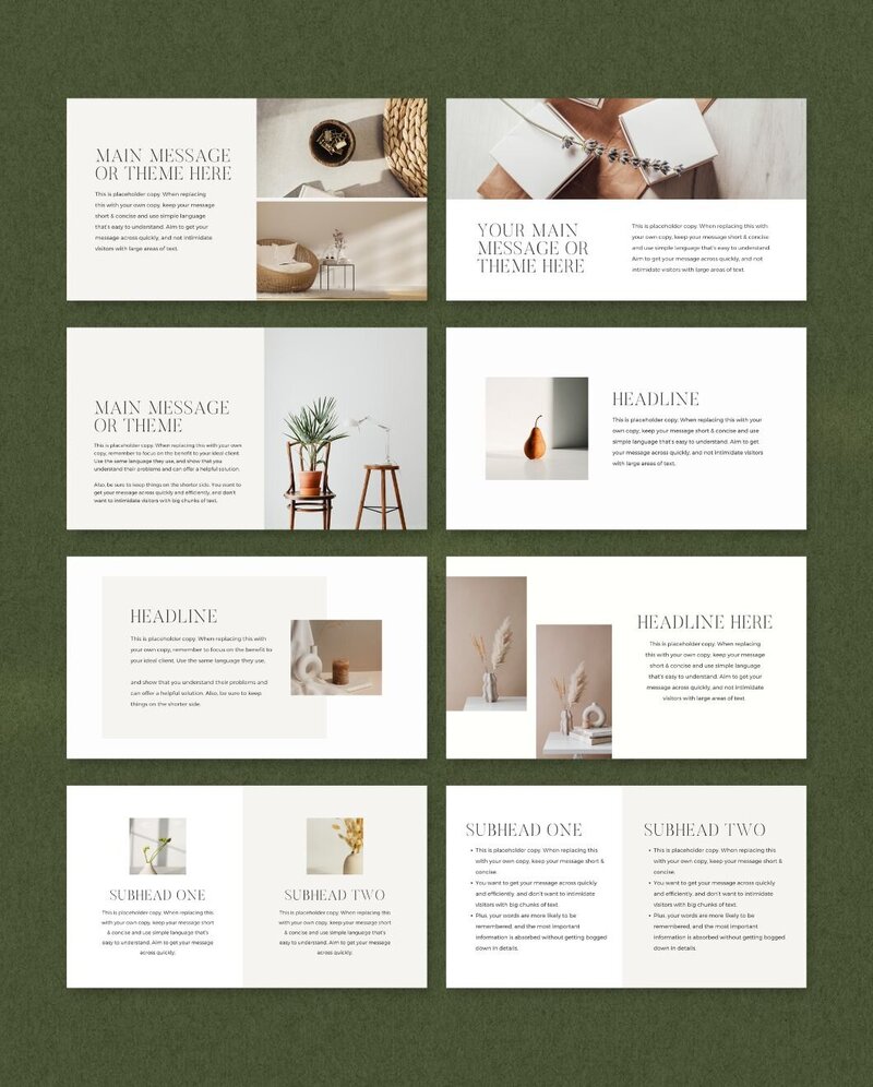 Presentation Deck Restyle - Hey Hello Studio