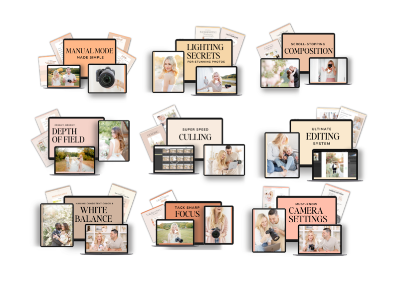 Amy & Jordan's Shooting & Editing Course | Online photography education for portrait and wedding photographers