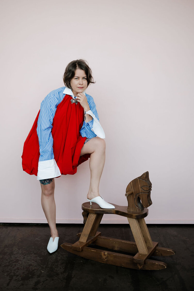 Audrey is a fashion therapist, personal stylist, and founder of Flourish