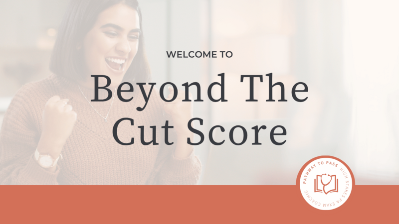 Screenshot overlay on a Mac Desktop Computer of Beyond The Cut Score thumbnail with play button. 