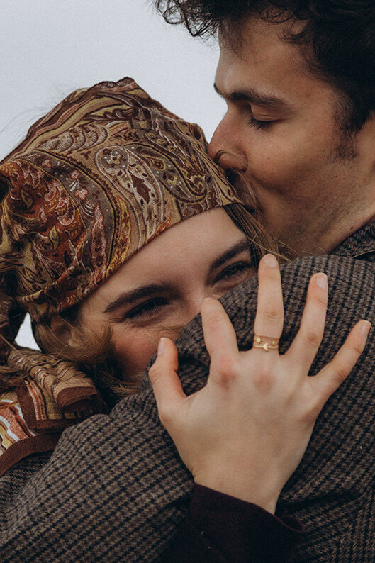 Destination love story captured above Barcelona, perfect for adventurous couples and elopements