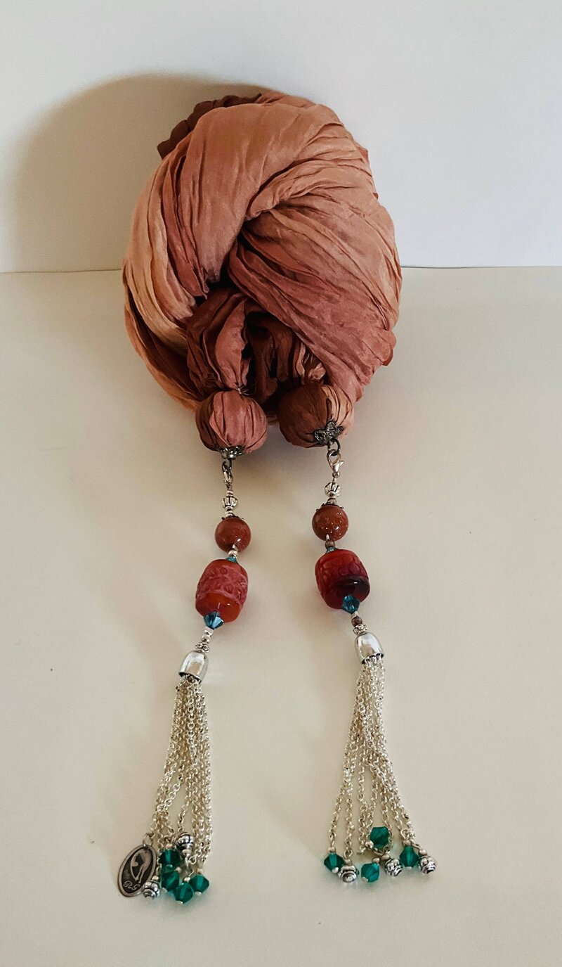 Etole bijoux soie charm's Hollywood Dégradé TOMETTE