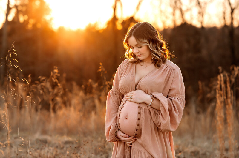 Stunning outdoor photo session with a family of four.