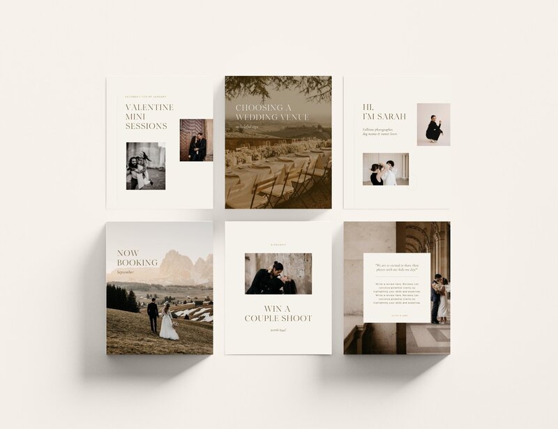 Elegant Instagram templates 4:5 Silk Skye 8