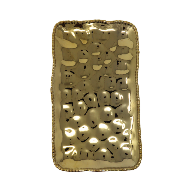 ISABEL Gold Dessert Tray