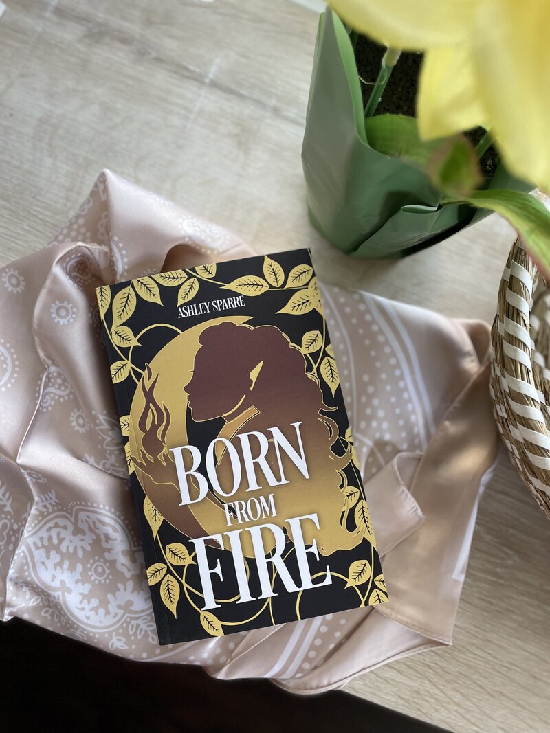 Born from Fire, fantasy book, by Ashley Sparre