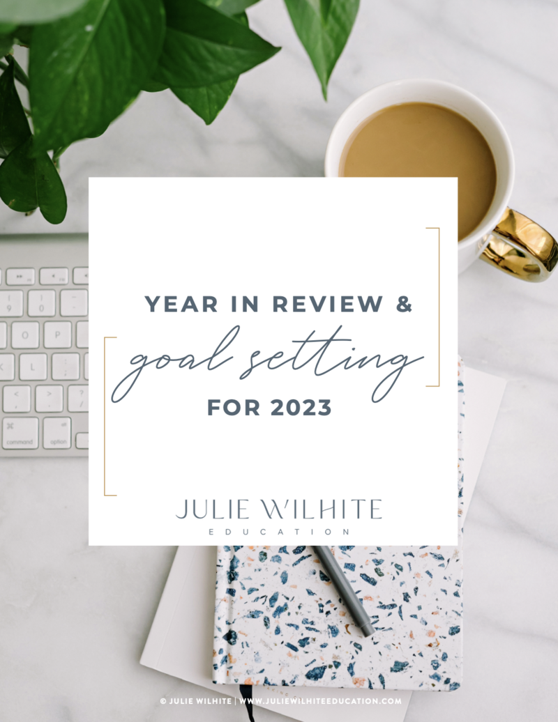 Free Guide: 2022 Year in Review + Goal Setting for 2023