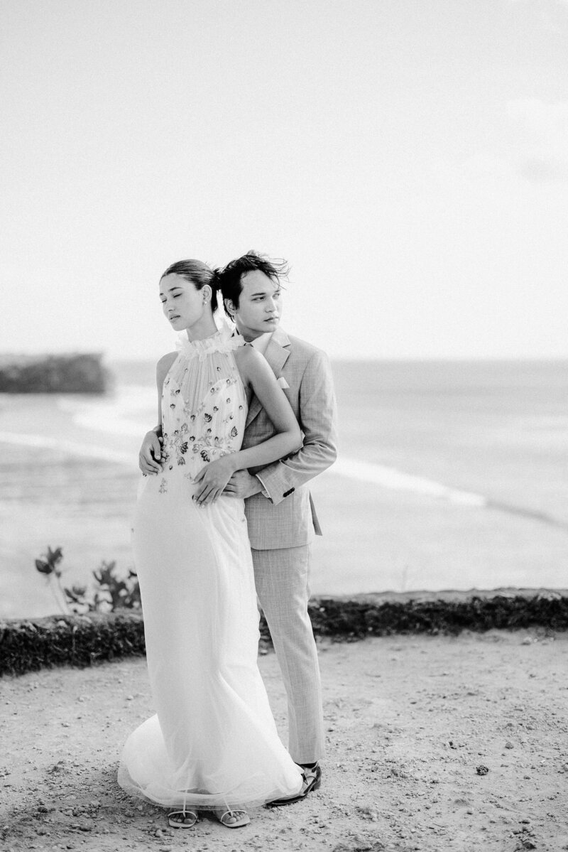 141Bali Bright Balangan Cliff Wedding Photography