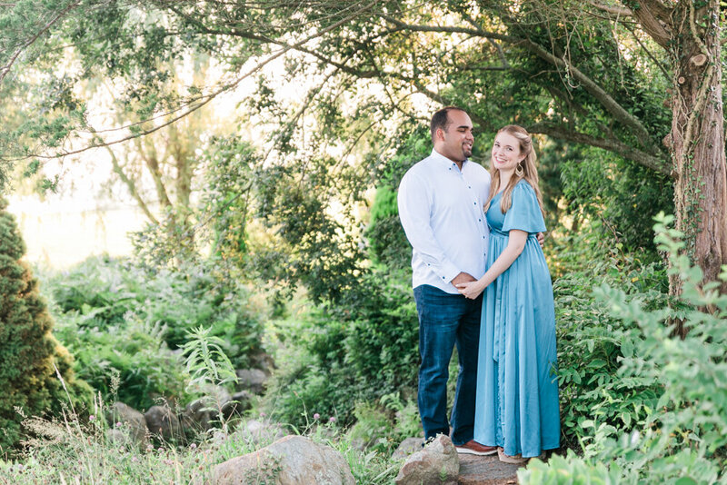 Harkness sunset engagement session-57