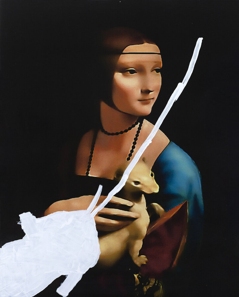 Jordi Mollà Serie HEAVEN 3 2025 Mixed media Canvas.