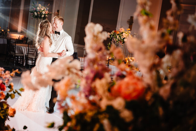 Downtown Dallas Hotel Crescent Court Wedding Reception by Creative and Romantic Texas Photographers The MacMeekens