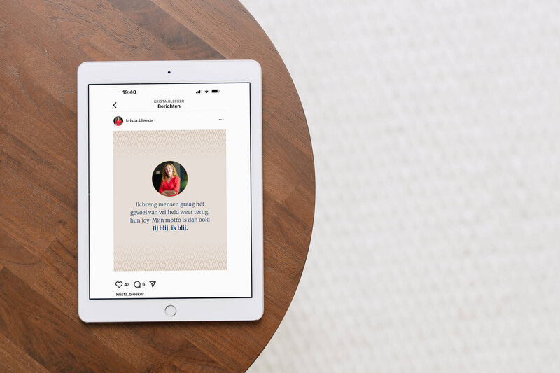 Studio Paoline Kruijssen - portfolio grafisch ontwerp - social media template instagram - VA Business Support -10