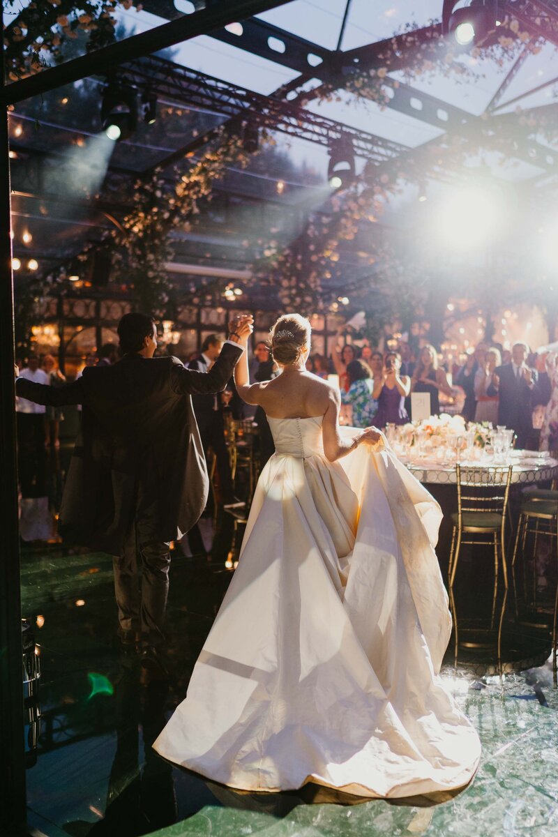Luxury French Wedding Reception Entrance-1