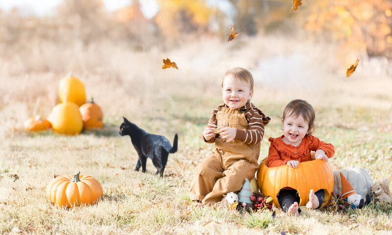 Arlo and Harper Halloween-14-2