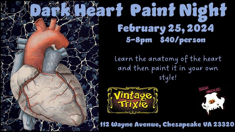 Heart Paint Night