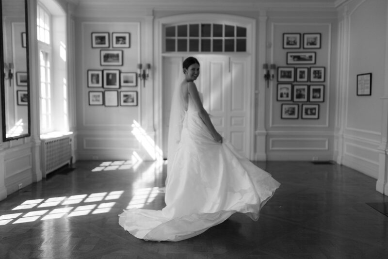 bridal portrait new york public library