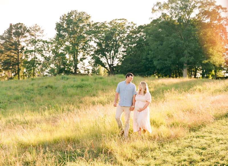 Maternity session at the art museum in Raleigh, NC by Raleigh maternity photographer A.J. Dunlap Photography