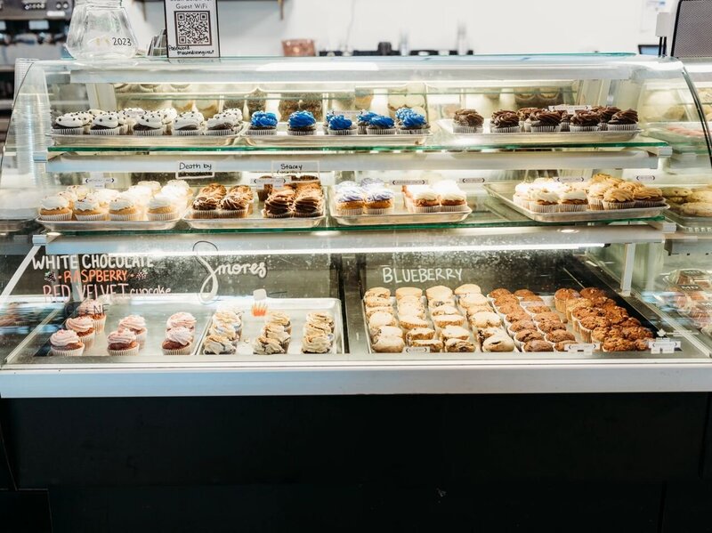Baked goods on display at Mason Dixon Bakery