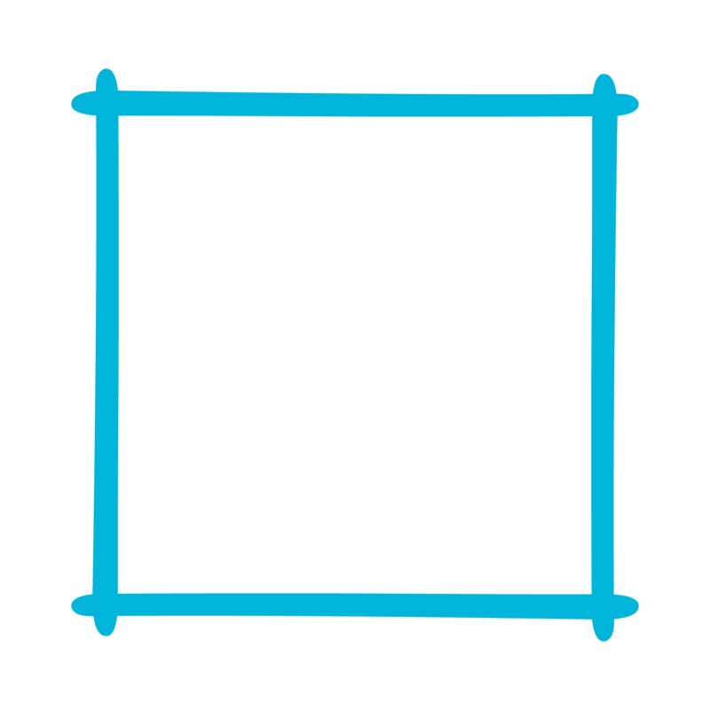 Blue-Square-Frame