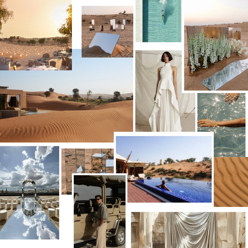 Black Flamingo Felicia moodboard