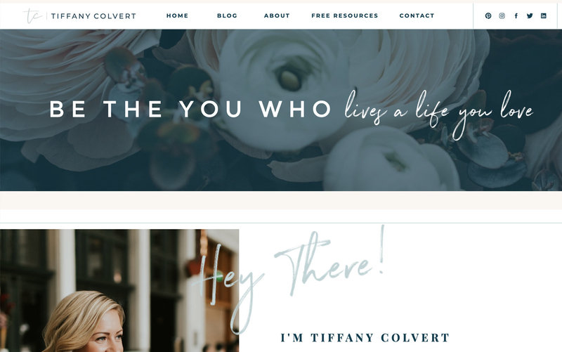 Handcrafting Heartfelt Brand & Website Designs for Female Creatives |  Showit | Showit Templates | by Viva la Violet | Tiffany Colvert
