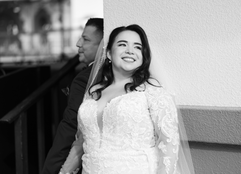 Bride and Groom at The Espee San Antonio