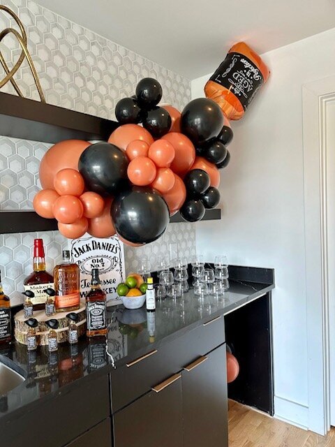 Whiskey Balloon Garland