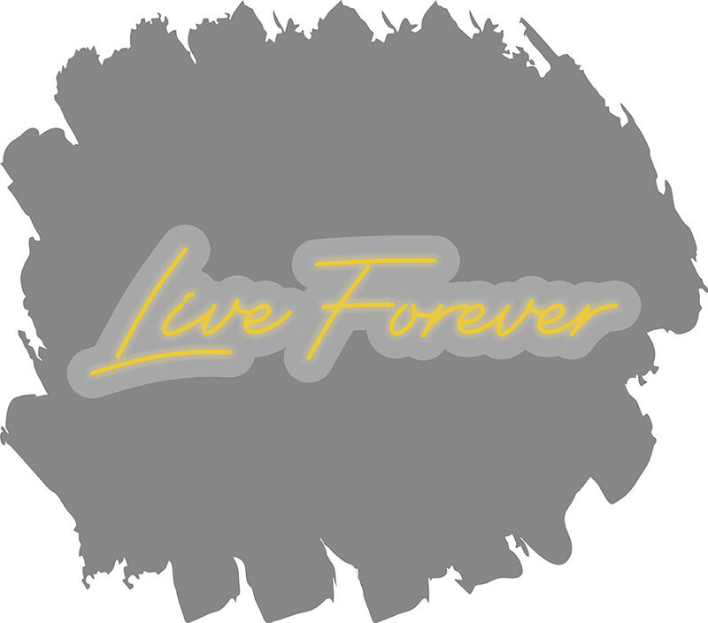 Live Forever - Golden Yellow