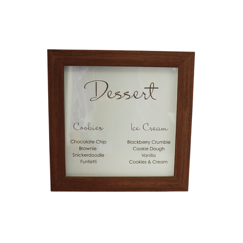 WILLA SQ Wood Frame, 5_x5_