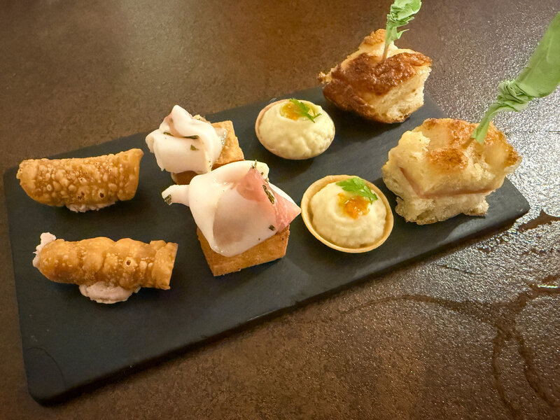 Aperitivo at Ape Wine Bar in Alba. Italy