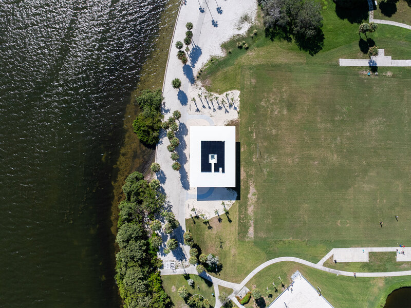 Sweet Sparkman Architecture Eckerd College Scovanner Pavilion Landscape 7