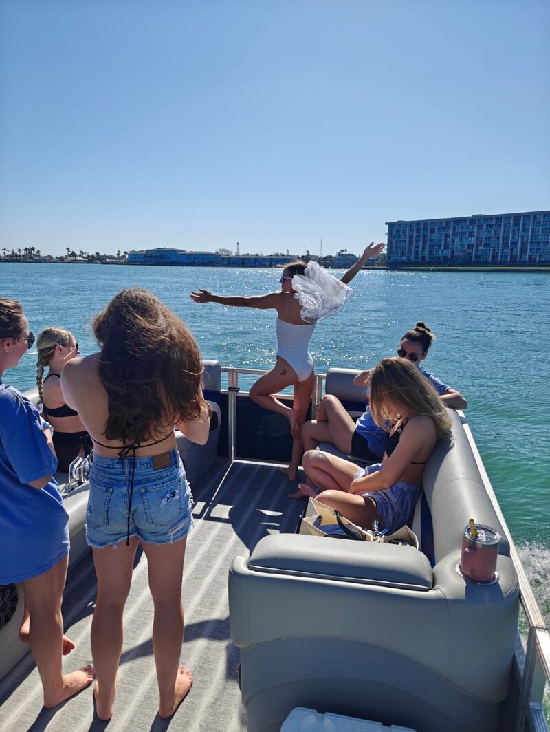 Best Bachelorette boat party St Petersburg Levique tours