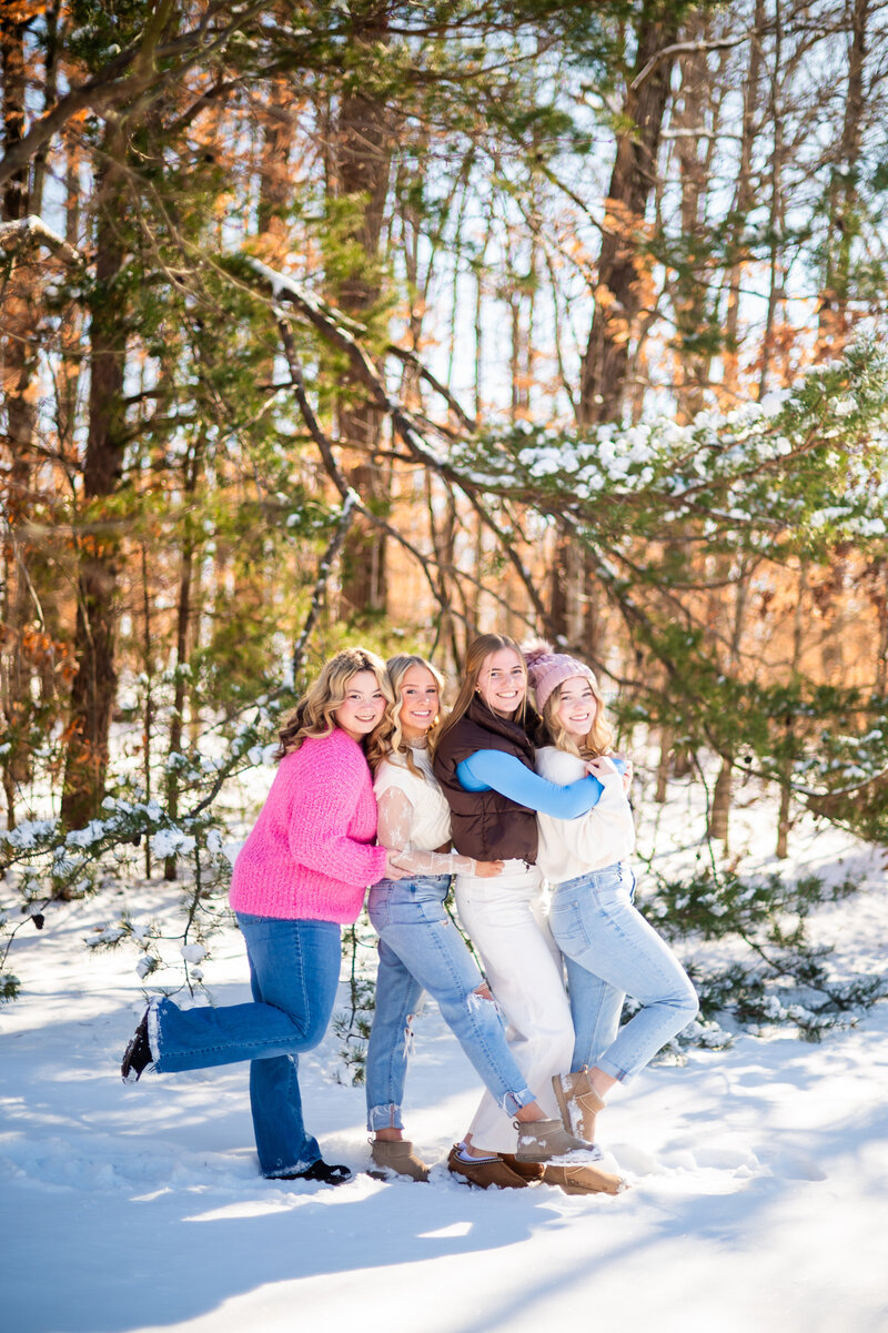Belles Snow Shoot 2