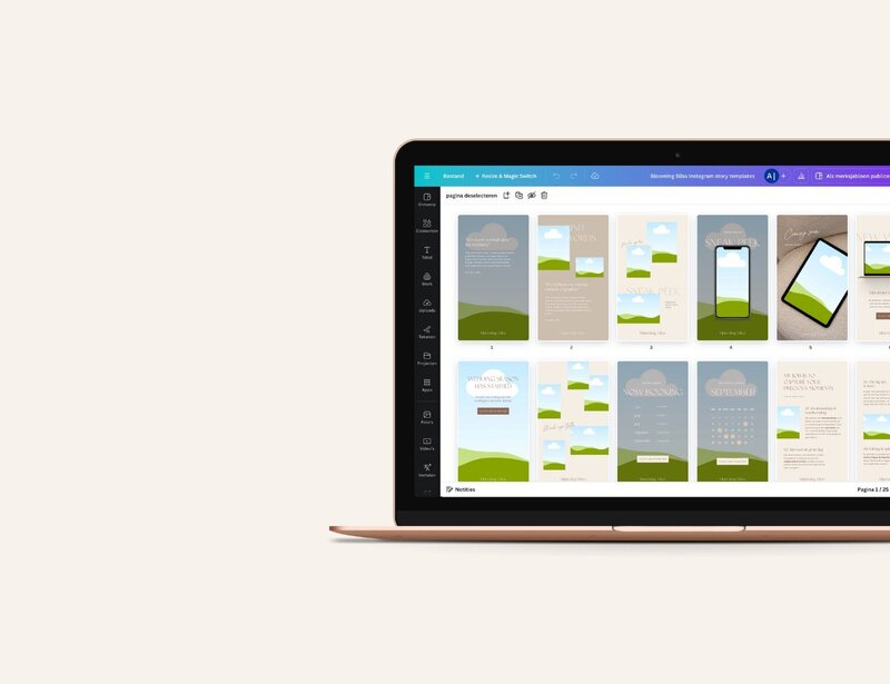 Instagram templates fotograaf Blooming Bliss 19