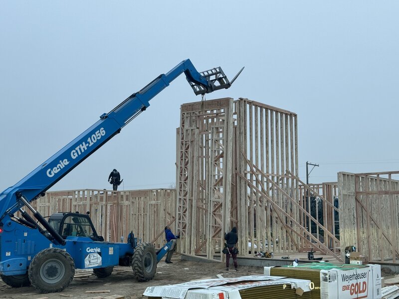 Building process by Eagle Idaho luxury custom home builder designer Thompson Homes