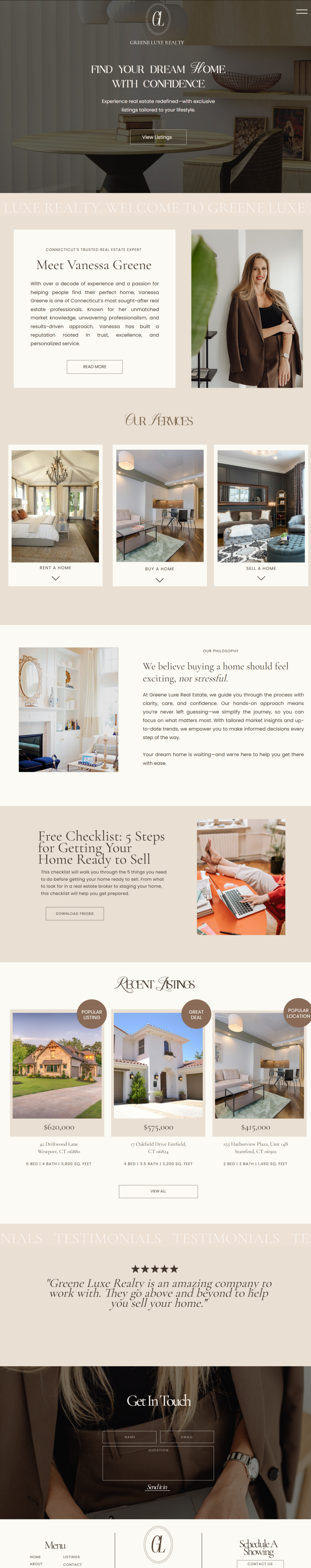 Grounded Glow Website