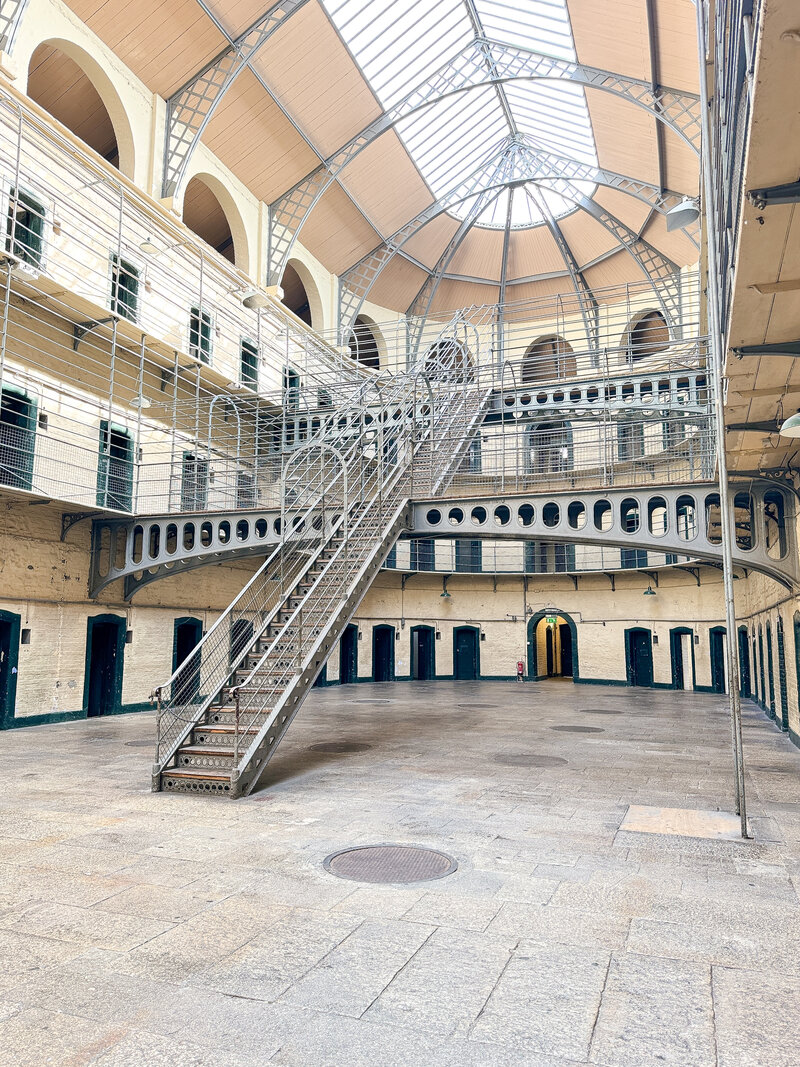 Dublin Ireland Kilmainham Gaol large room  2