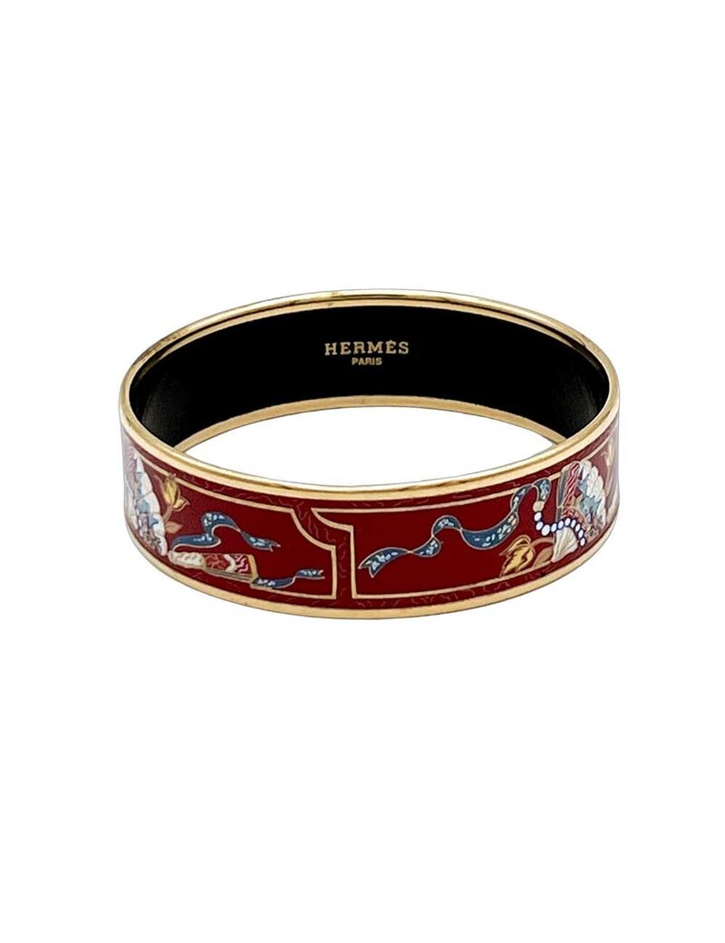 Hermes-Enamelled--Bangle-(2)