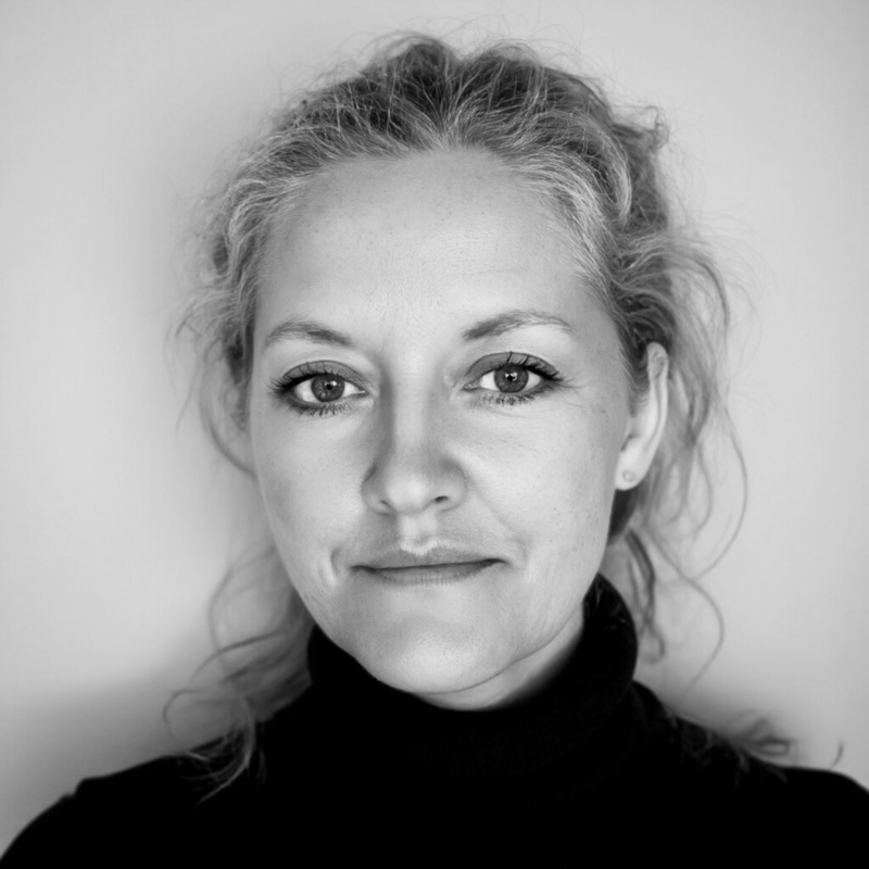 Stéphanie Colle-Watillion black & white portrait