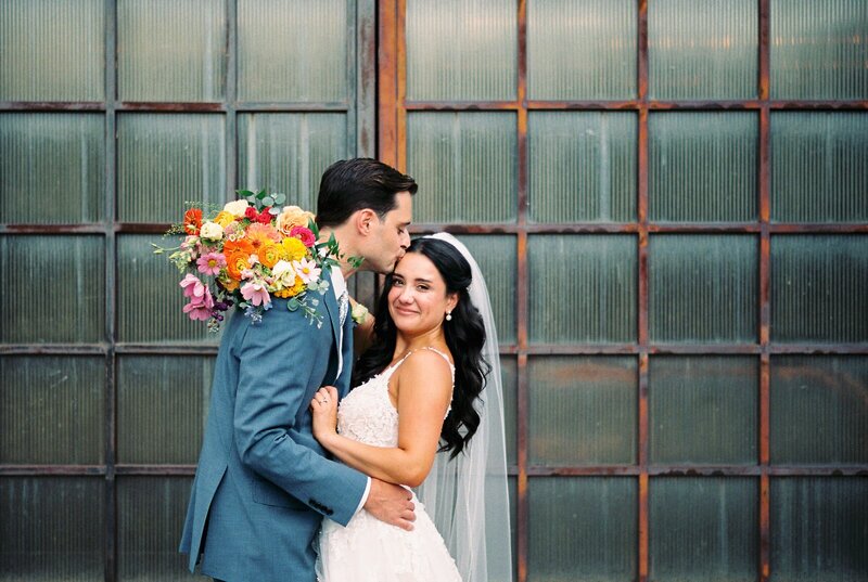 editorial wedding portraits