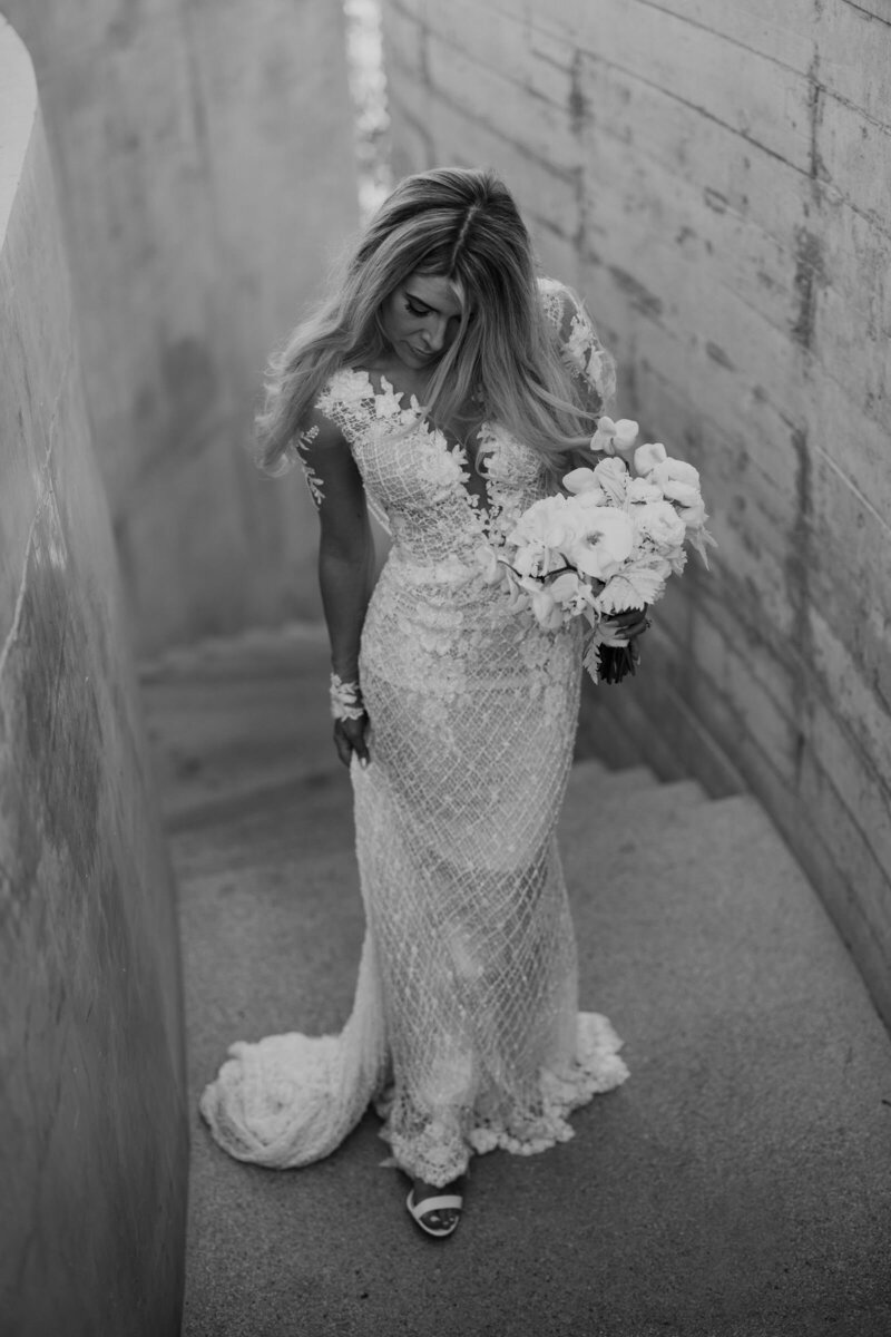 White floral arrrangement