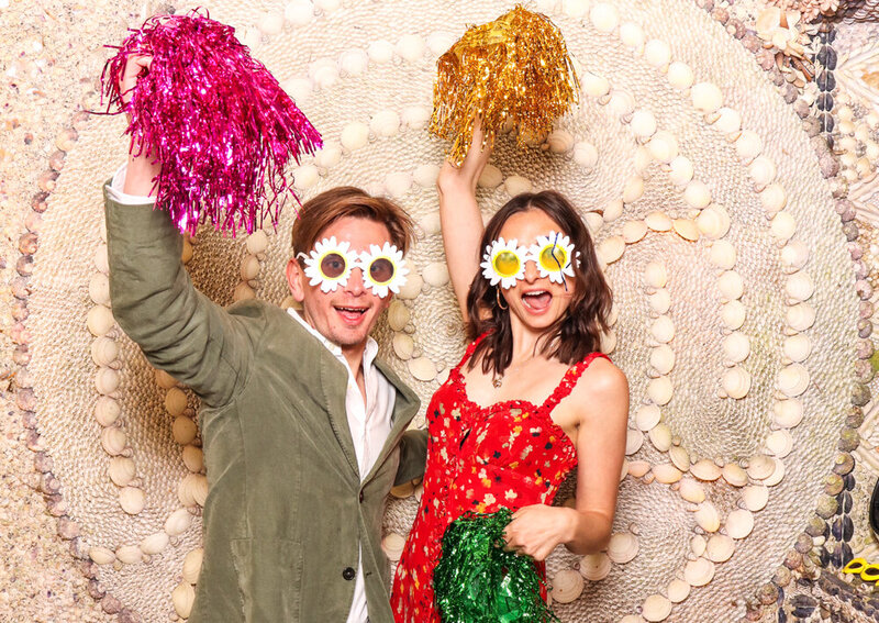 christmas and private party photo booth hire at Belcombe Court venue