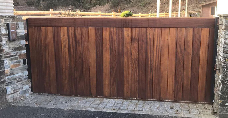 Custom Wooden Porch South Hams Devon