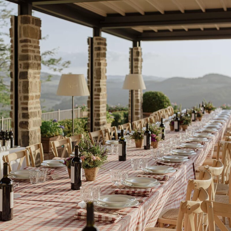 Castello di Casole Tuscany - Wedding