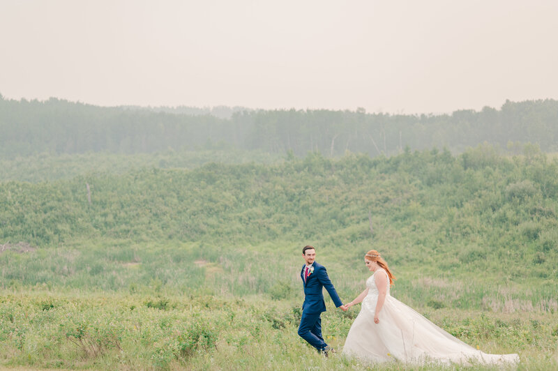 Candid Bride and Groom Wedding Photos